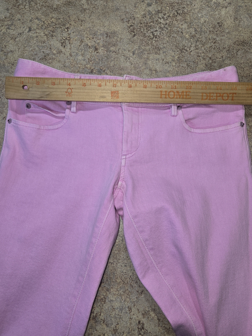 Lilly Pulitzer Worth Pink Jeans Women's Size 4 Stretch Skinny Ankle Pants EUC - Picture 5 of 9